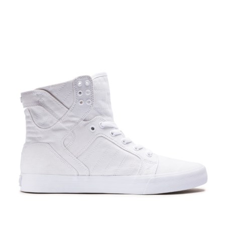Supra Skytop D - Γυναικεια Sneakers Ψηλα - Ασπρα (GR8326)